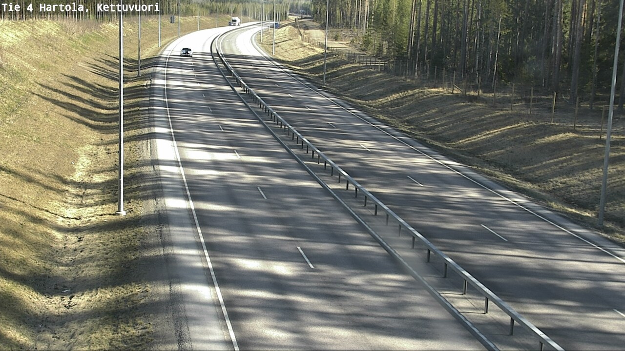 Weather Camera Image Road 4 Hartola, Kettuvuori, Hartola, Päijät-Häme