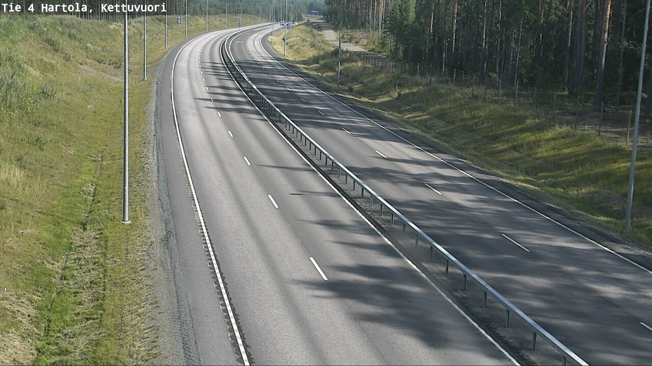Weather Camera Image Road 4 Hartola, Kettuvuori, Hartola, Päijät-Häme