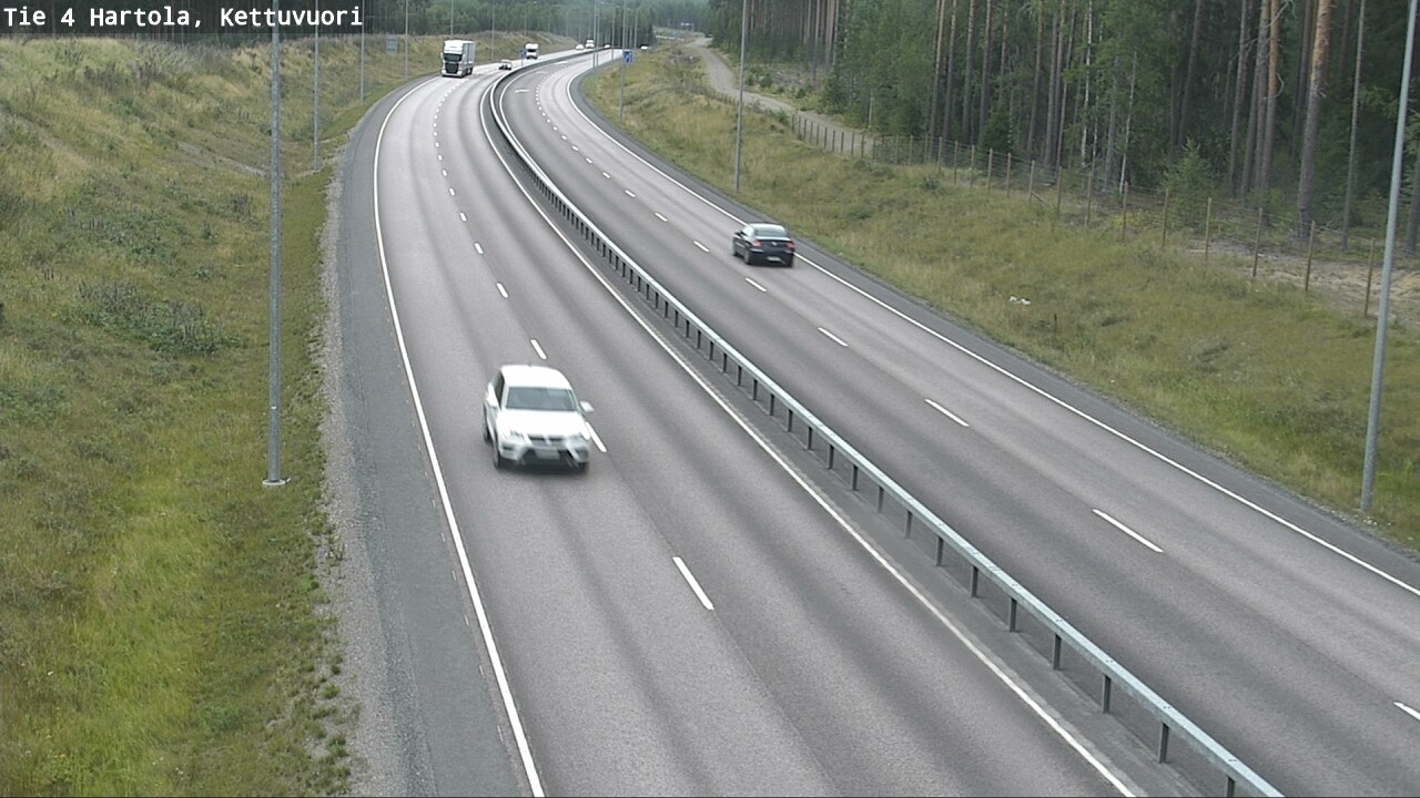 Weather Camera Image Road 4 Hartola, Kettuvuori, Hartola, Päijät-Häme