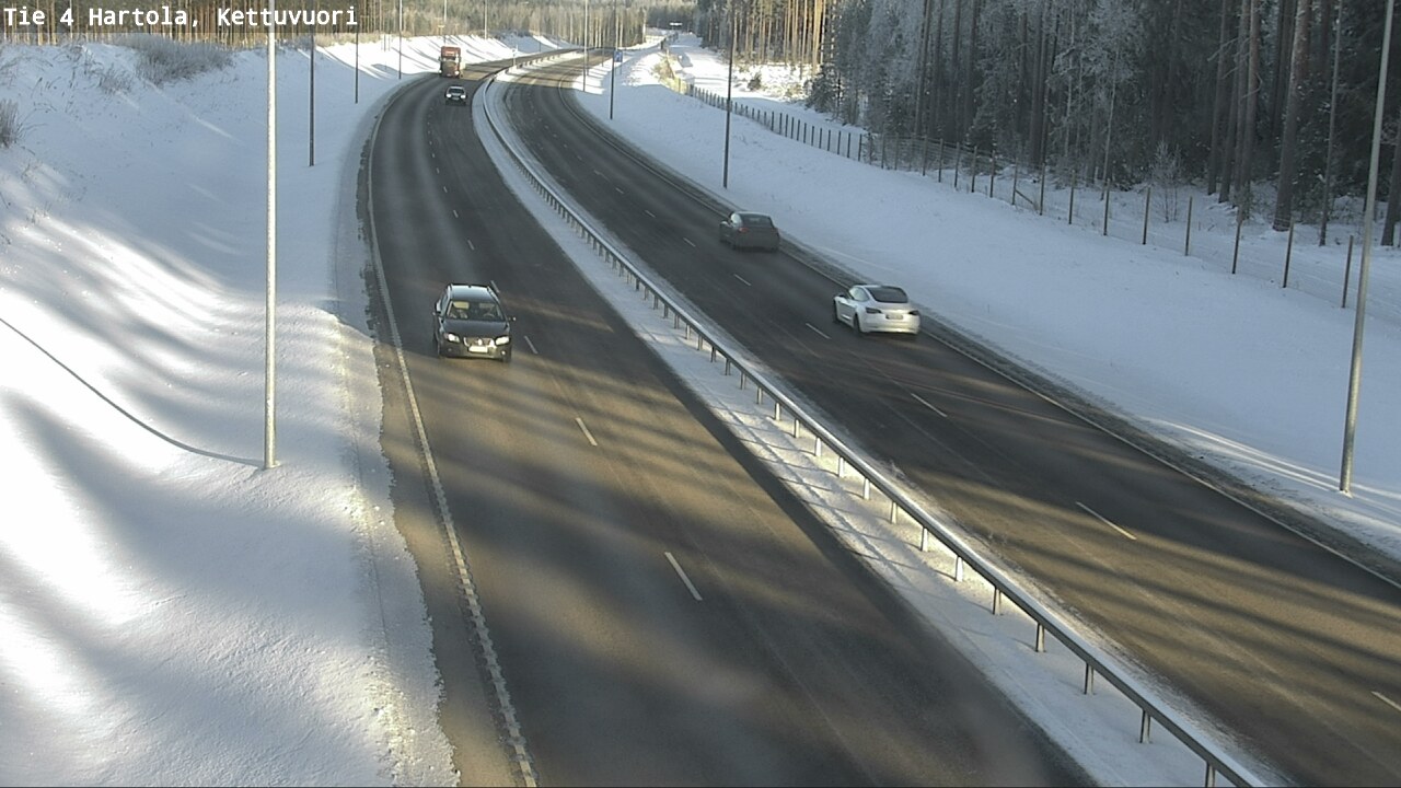 Weather Camera Image Road 4 Hartola, Kettuvuori, Hartola, Päijät-Häme