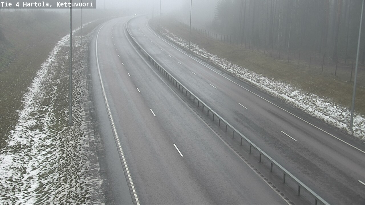 Weather Camera Image Väg 4 Hartola, Kettuvuori, Hartola, Päijät-Häme