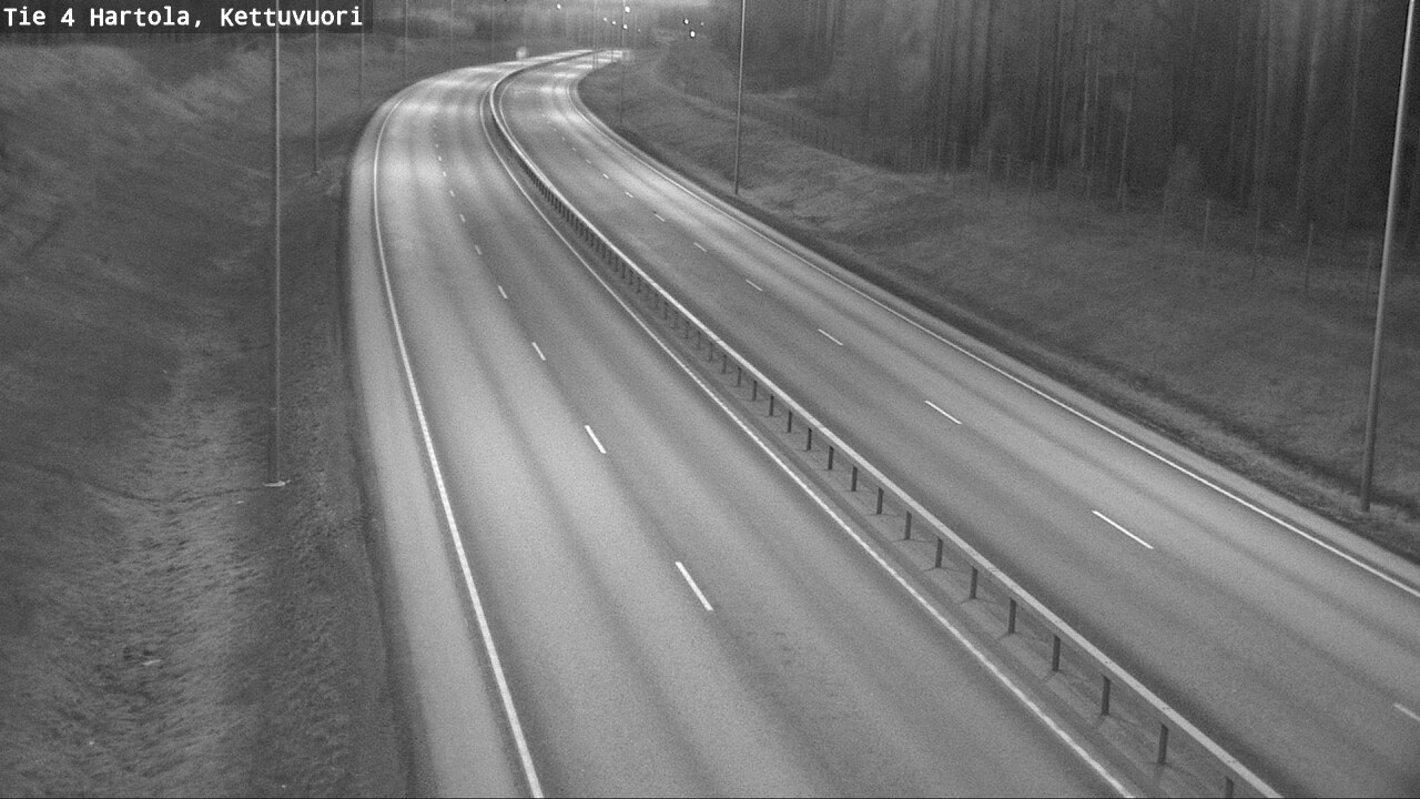 Weather Camera Image Road 4 Hartola, Kettuvuori, Hartola, Päijät-Häme