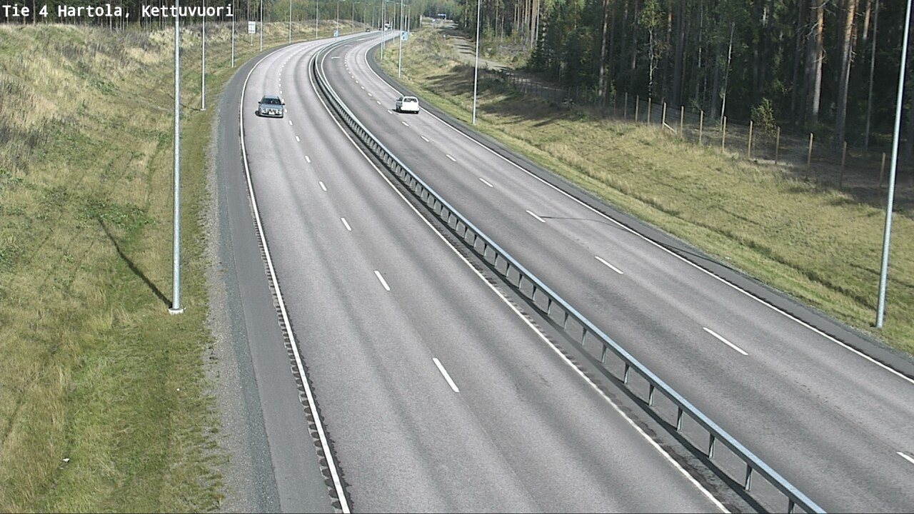 Weather Camera Image Road 4 Hartola, Kettuvuori, Hartola, Päijät-Häme