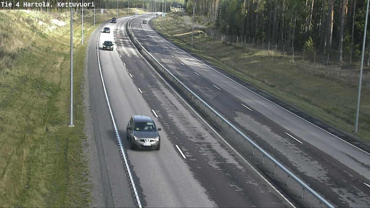 Weather Camera Image Road 4 Hartola, Kettuvuori, Hartola, Päijät-Häme