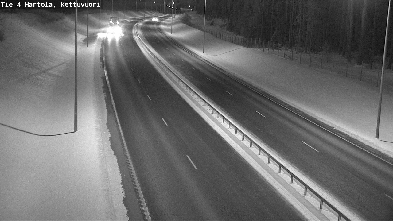 Weather Camera Image Road 4 Hartola, Kettuvuori, Hartola, Päijät-Häme