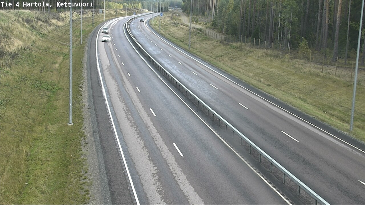 Weather Camera Image Road 4 Hartola, Kettuvuori, Hartola, Päijät-Häme
