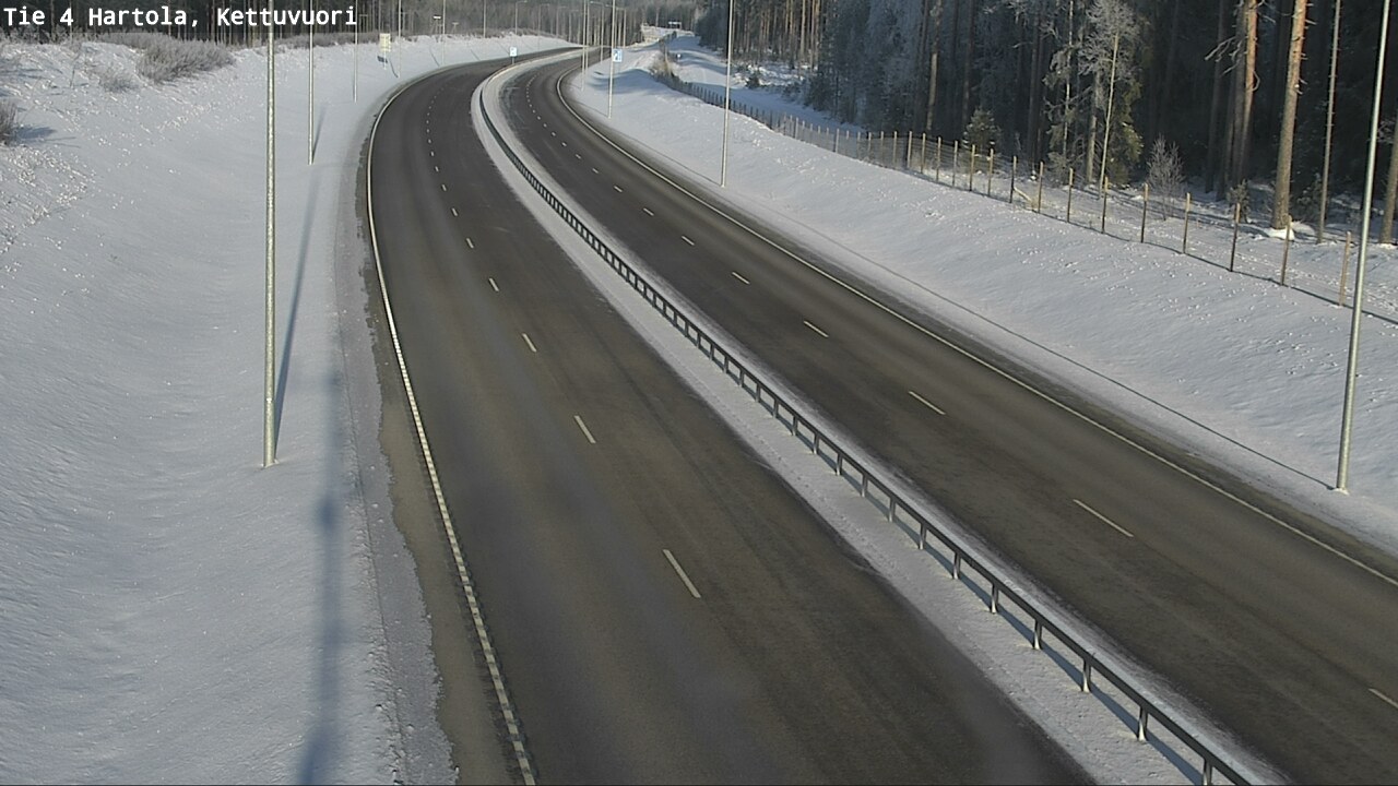 Weather Camera Image Road 4 Hartola, Kettuvuori, Hartola, Päijät-Häme