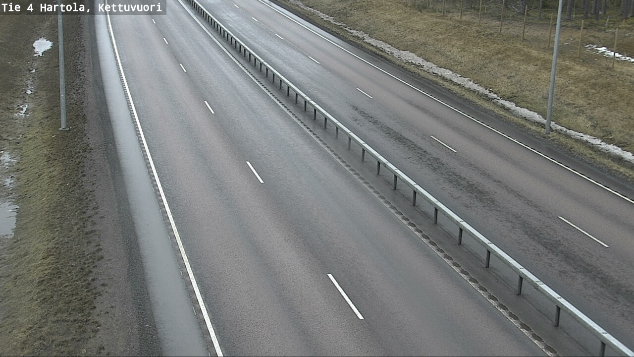 Weather Camera Image Road 4 Hartola, Kettuvuori, Hartola, Päijät-Häme