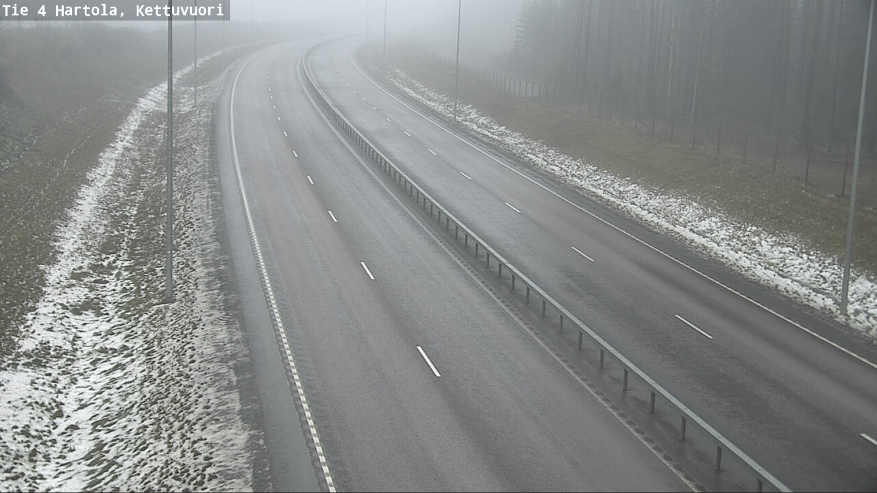 Weather Camera Image Väg 4 Hartola, Kettuvuori, Hartola, Päijät-Häme