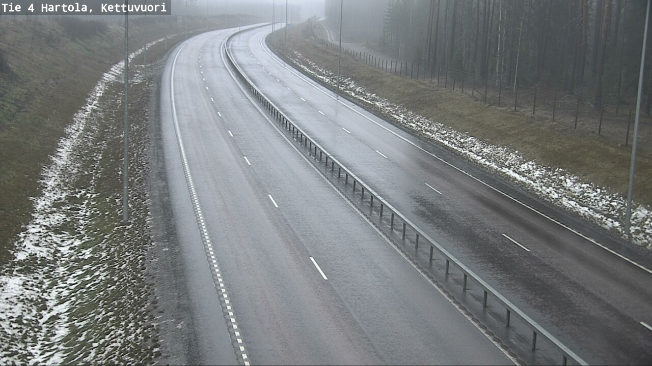 Weather Camera Image Road 4 Hartola, Kettuvuori, Hartola, Päijät-Häme