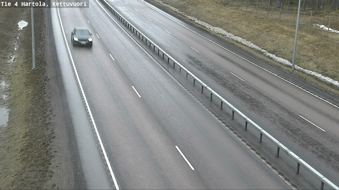 Weather Camera Image Road 4 Hartola, Kettuvuori, Hartola, Päijät-Häme