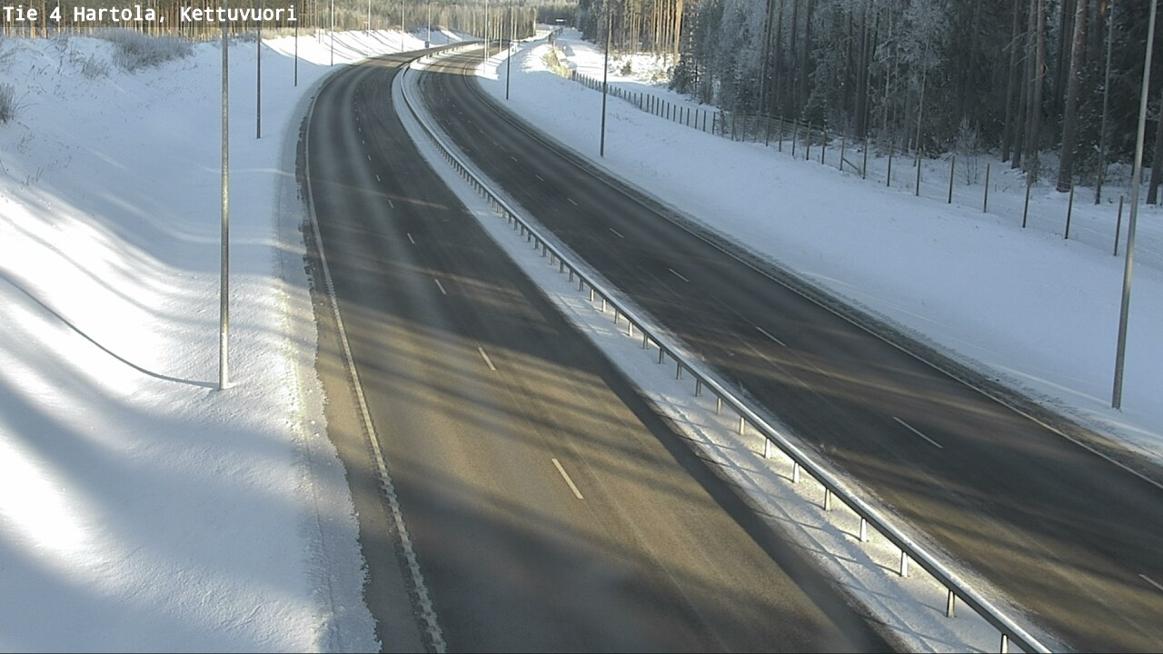 Weather Camera Image Road 4 Hartola, Kettuvuori, Hartola, Päijät-Häme