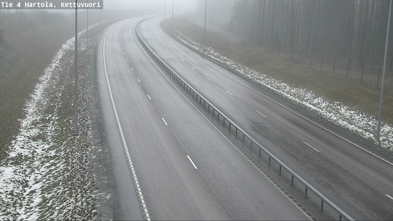 Weather Camera Image Väg 4 Hartola, Kettuvuori, Hartola, Päijät-Häme