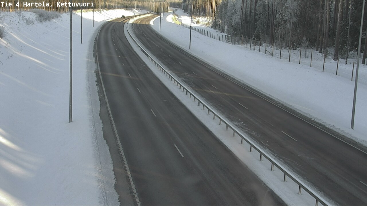 Weather Camera Image Road 4 Hartola, Kettuvuori, Hartola, Päijät-Häme