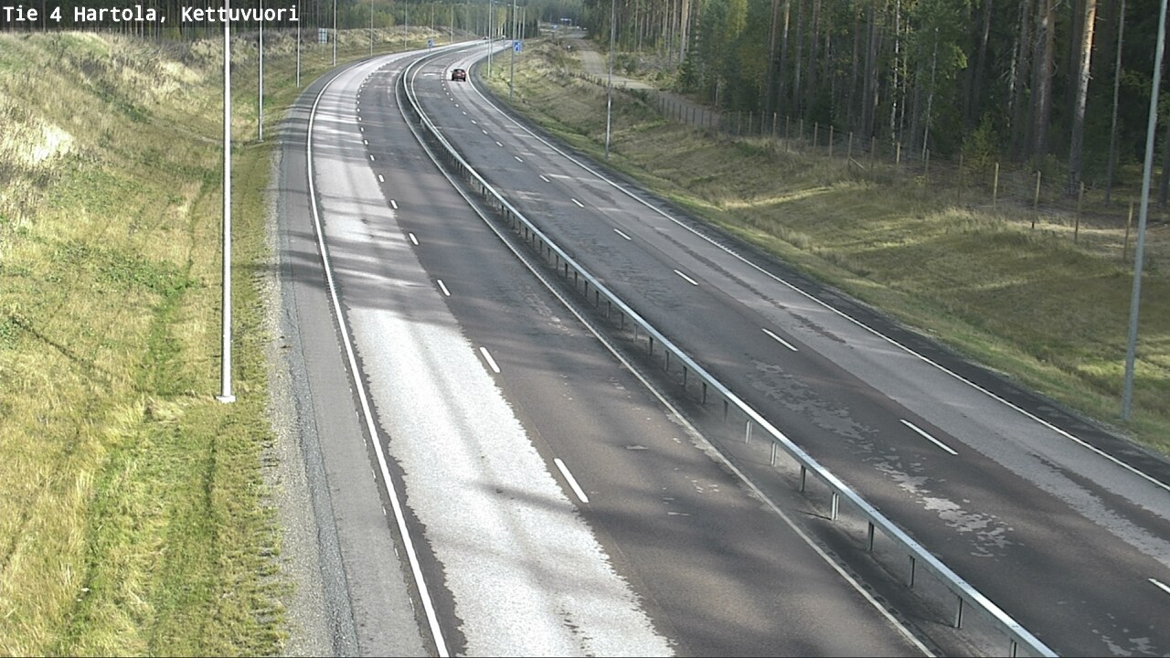 Weather Camera Image Road 4 Hartola, Kettuvuori, Hartola, Päijät-Häme