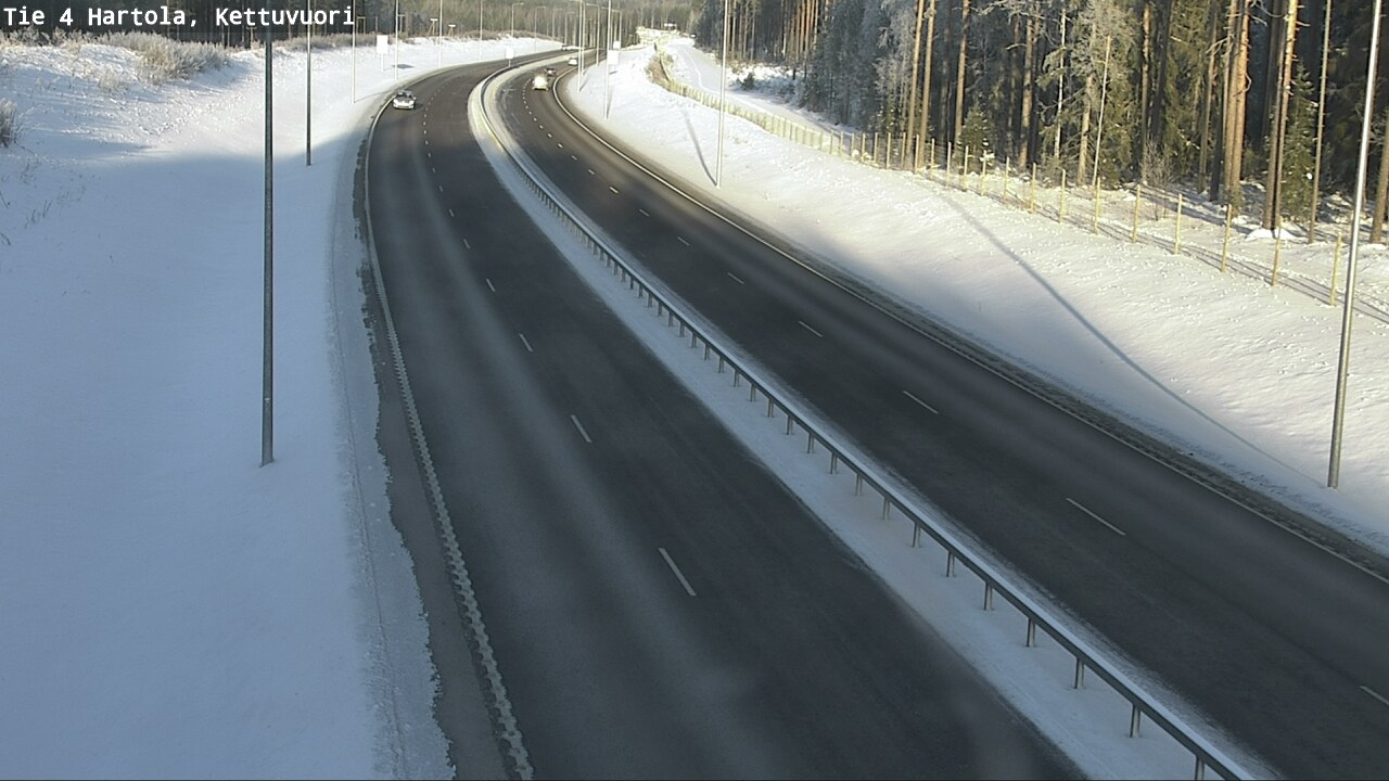 Weather Camera Image Road 4 Hartola, Kettuvuori, Hartola, Päijät-Häme