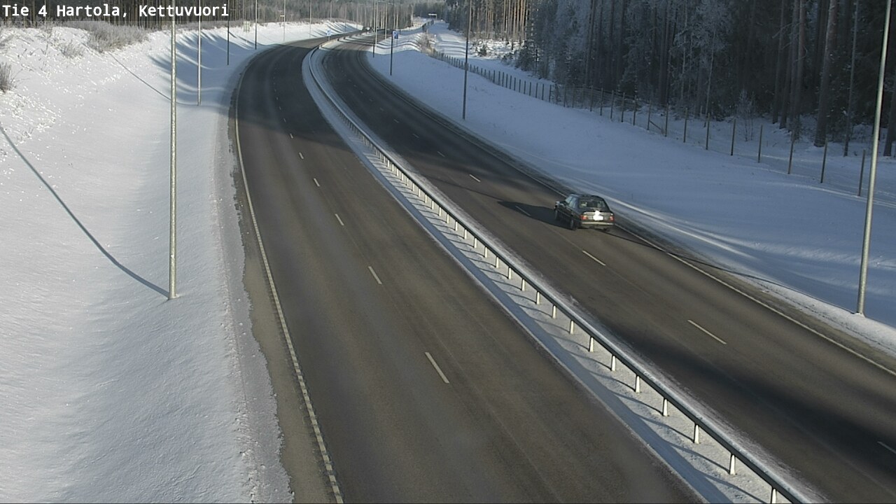 Weather Camera Image Road 4 Hartola, Kettuvuori, Hartola, Päijät-Häme