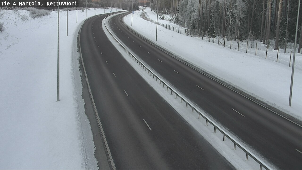Weather Camera Image Road 4 Hartola, Kettuvuori, Hartola, Päijät-Häme