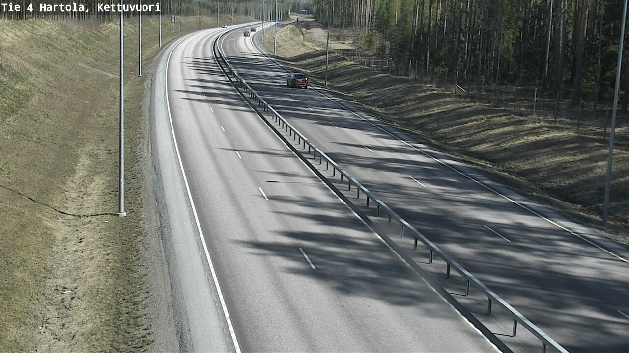 Weather Camera Image Road 4 Hartola, Kettuvuori, Hartola, Päijät-Häme