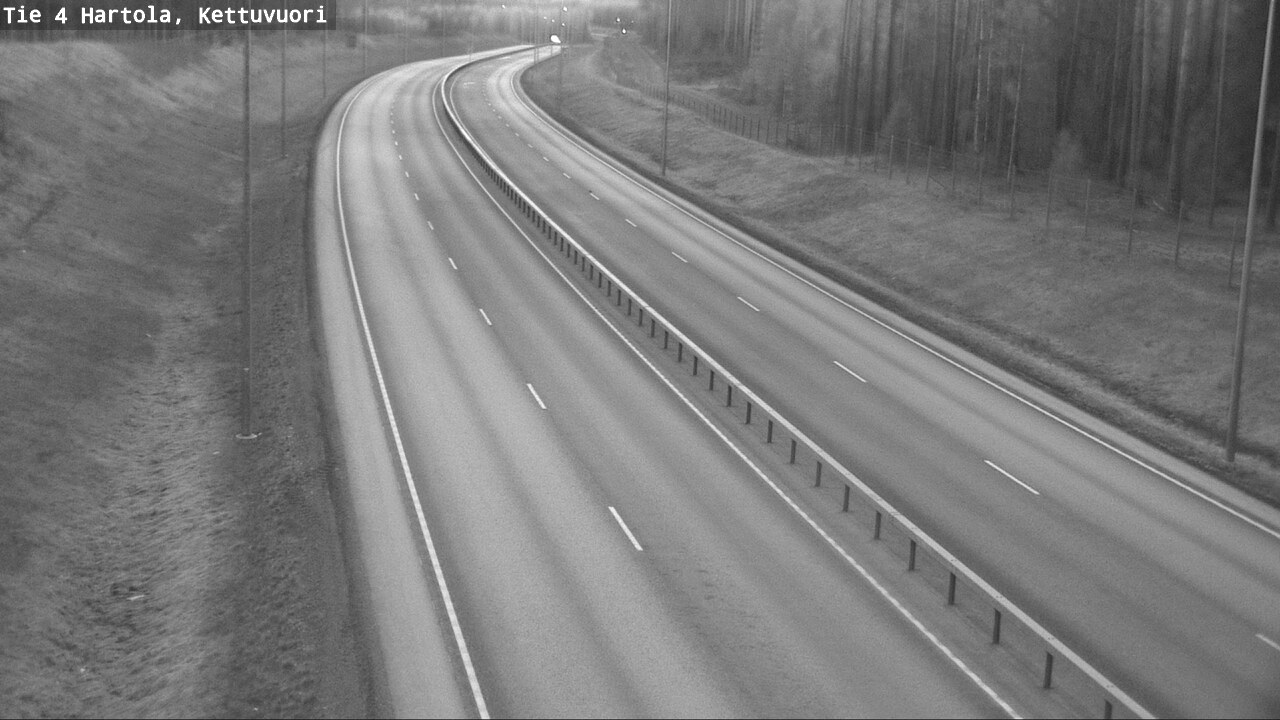 Weather Camera Image Road 4 Hartola, Kettuvuori, Hartola, Päijät-Häme