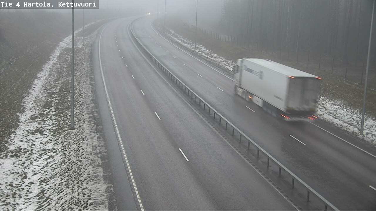 Weather Camera Image Väg 4 Hartola, Kettuvuori, Hartola, Päijät-Häme