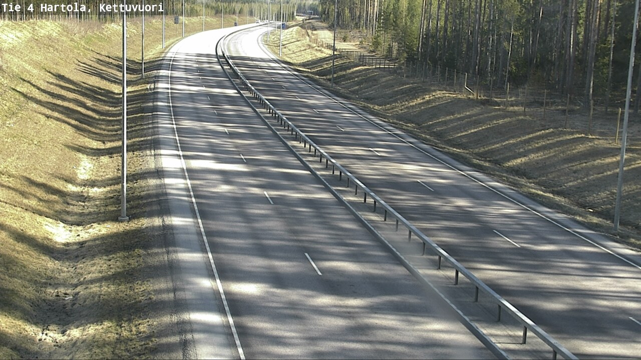 Weather Camera Image Road 4 Hartola, Kettuvuori, Hartola, Päijät-Häme