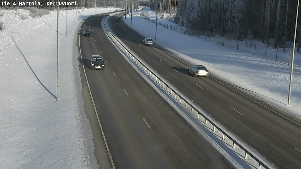Weather Camera Image Road 4 Hartola, Kettuvuori, Hartola, Päijät-Häme