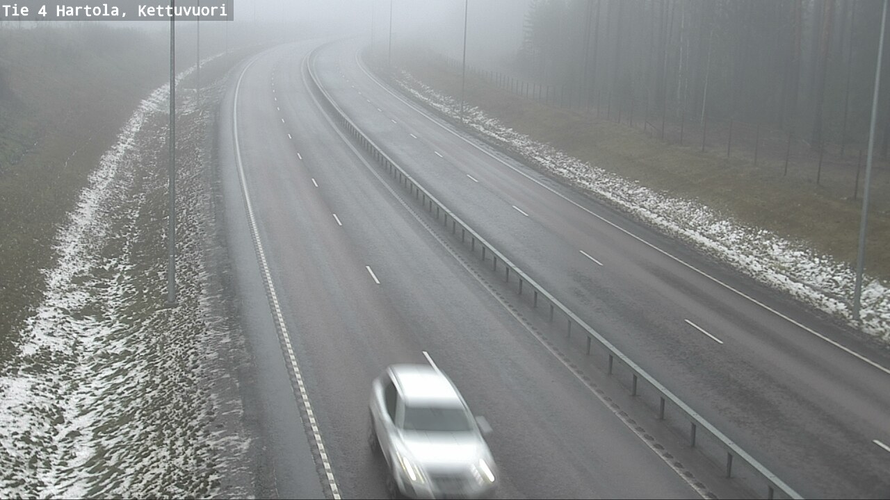 Weather Camera Image Väg 4 Hartola, Kettuvuori, Hartola, Päijät-Häme