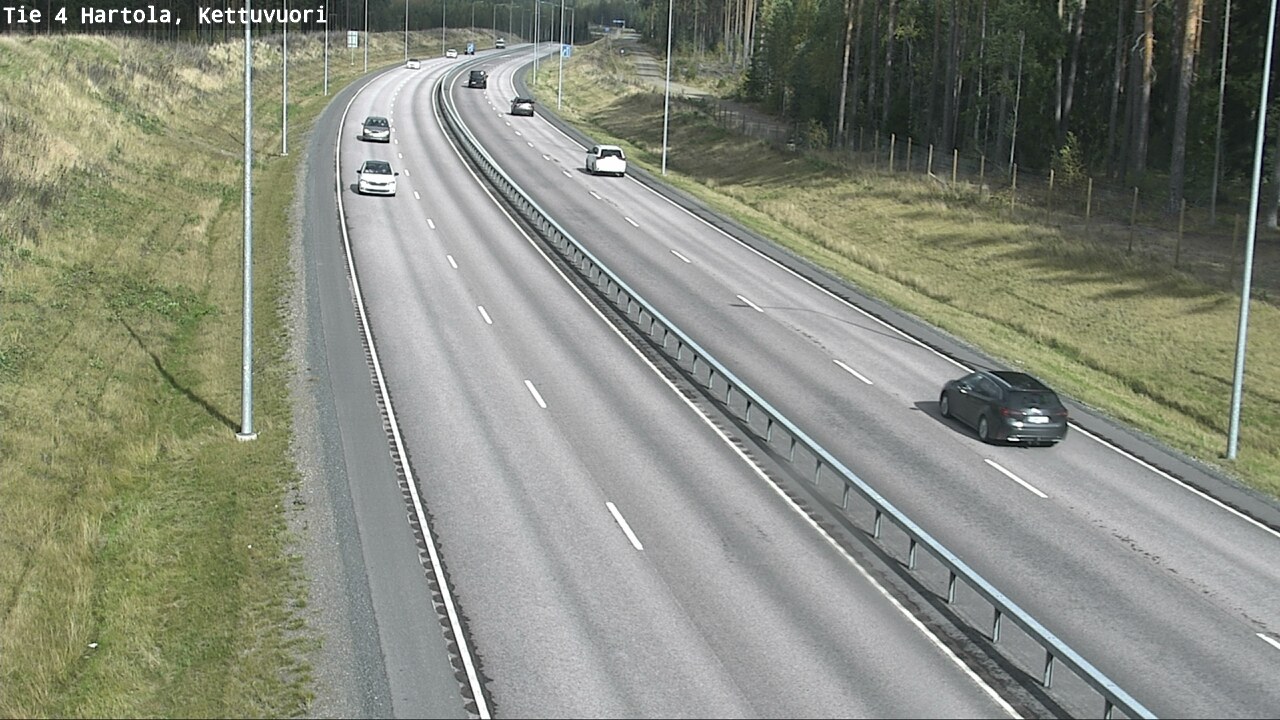 Weather Camera Image Road 4 Hartola, Kettuvuori, Hartola, Päijät-Häme