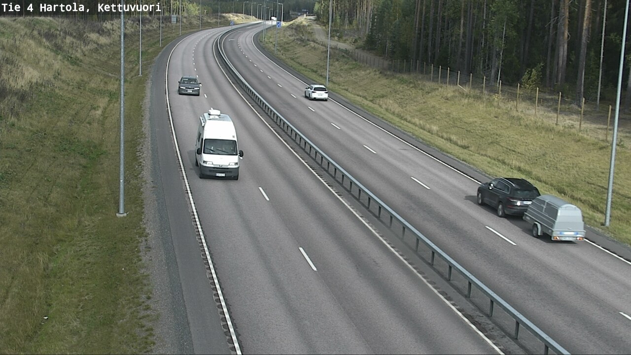 Weather Camera Image Road 4 Hartola, Kettuvuori, Hartola, Päijät-Häme