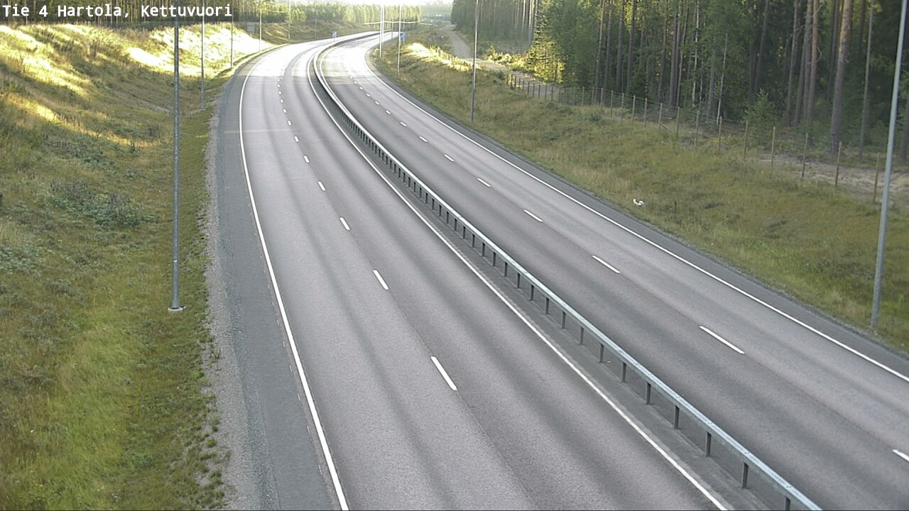 Weather Camera Image Road 4 Hartola, Kettuvuori, Hartola, Päijät-Häme