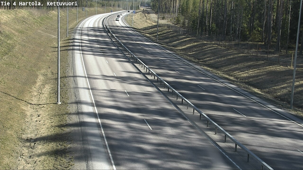 Weather Camera Image Road 4 Hartola, Kettuvuori, Hartola, Päijät-Häme