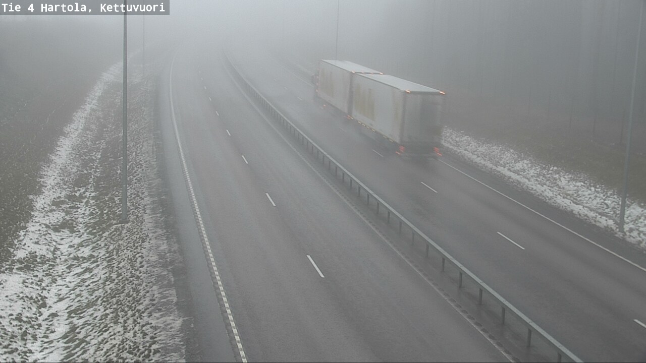 Weather Camera Image Väg 4 Hartola, Kettuvuori, Hartola, Päijät-Häme