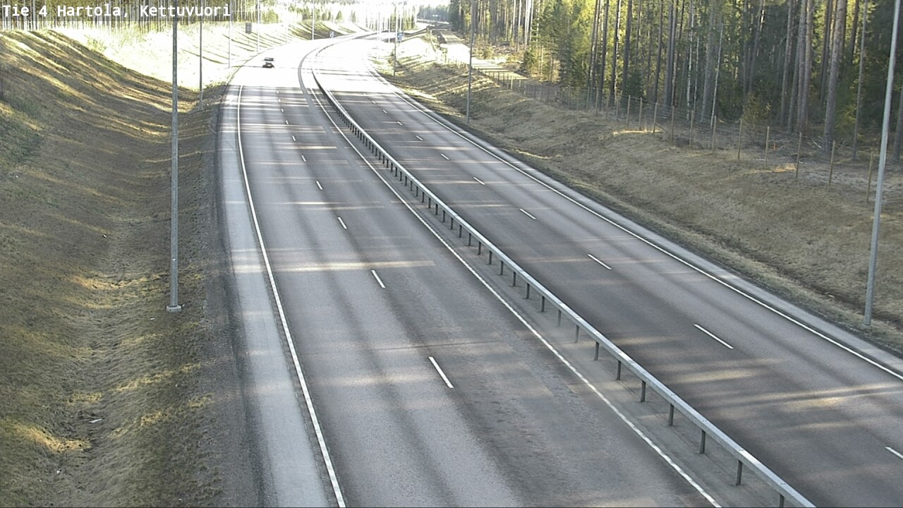 Weather Camera Image Väg 4 Hartola, Kettuvuori, Hartola, Päijät-Häme