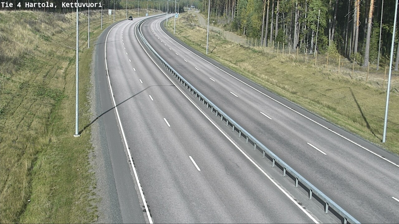 Weather Camera Image Road 4 Hartola, Kettuvuori, Hartola, Päijät-Häme