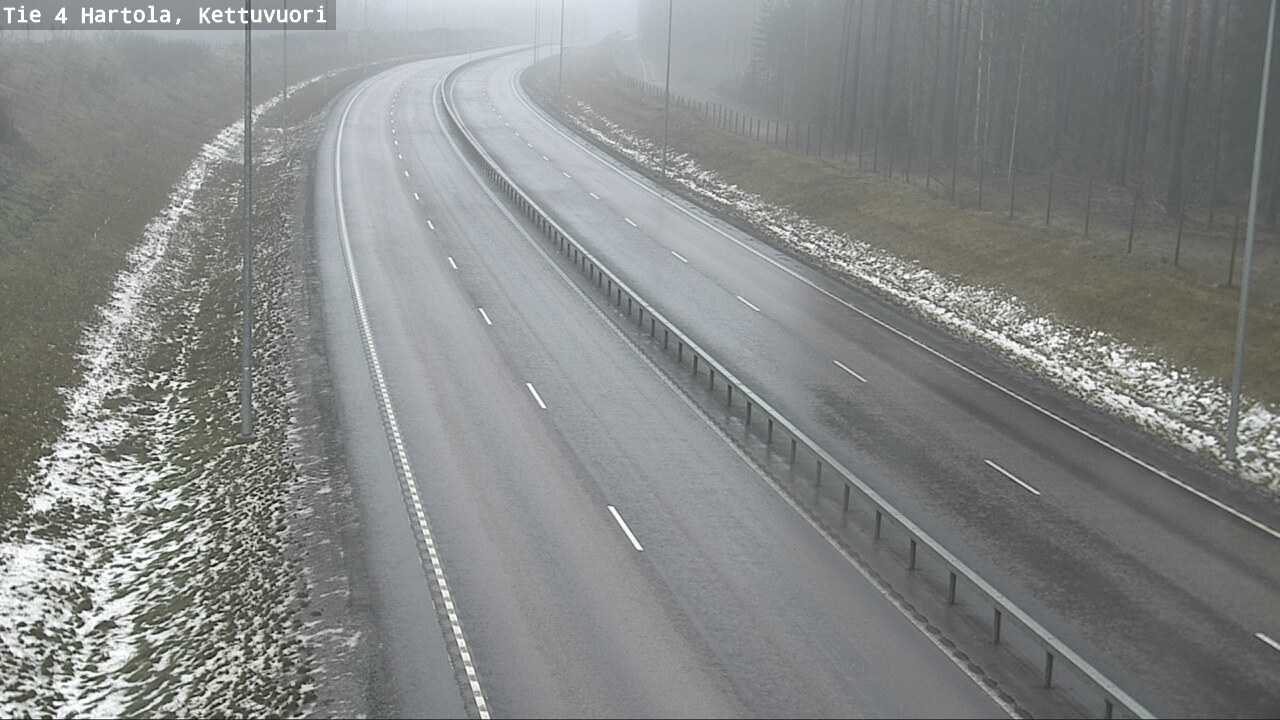 Weather Camera Image Väg 4 Hartola, Kettuvuori, Hartola, Päijät-Häme