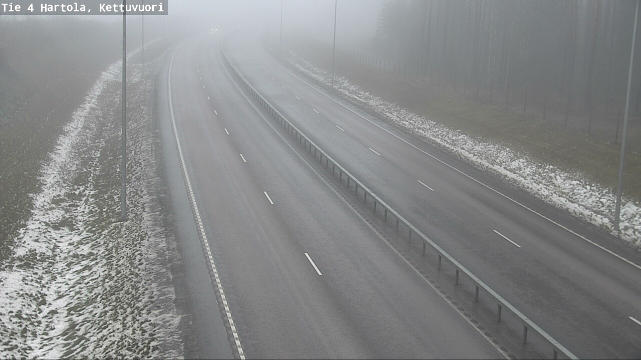 Weather Camera Image Väg 4 Hartola, Kettuvuori, Hartola, Päijät-Häme