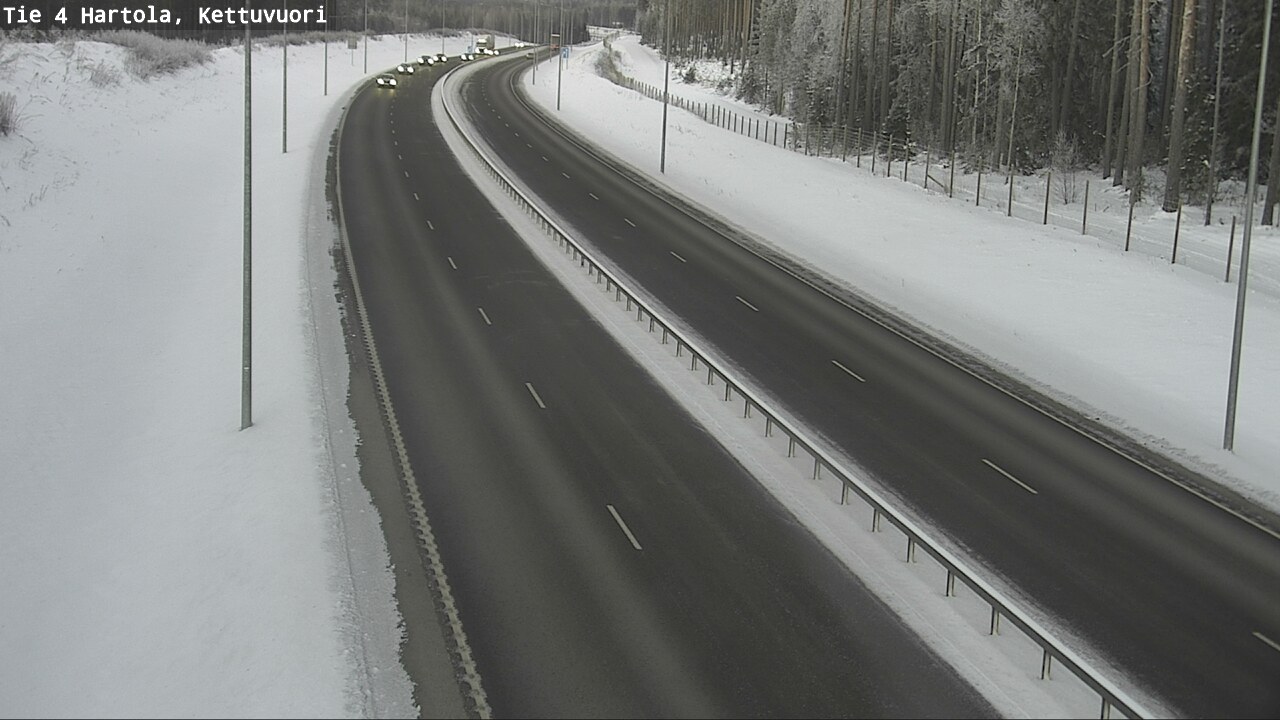 Weather Camera Image Road 4 Hartola, Kettuvuori, Hartola, Päijät-Häme