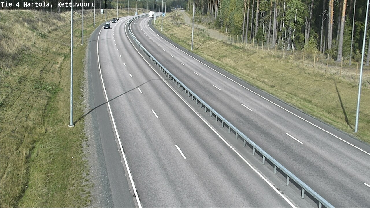 Weather Camera Image Road 4 Hartola, Kettuvuori, Hartola, Päijät-Häme