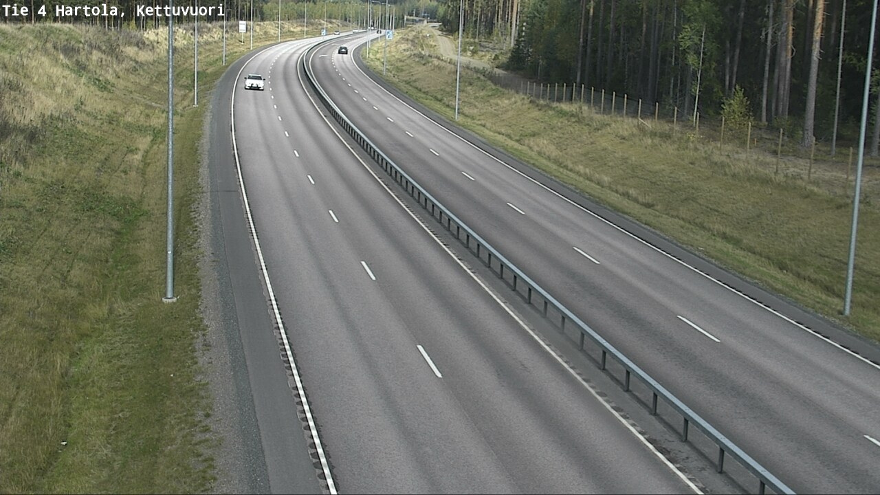 Weather Camera Image Road 4 Hartola, Kettuvuori, Hartola, Päijät-Häme