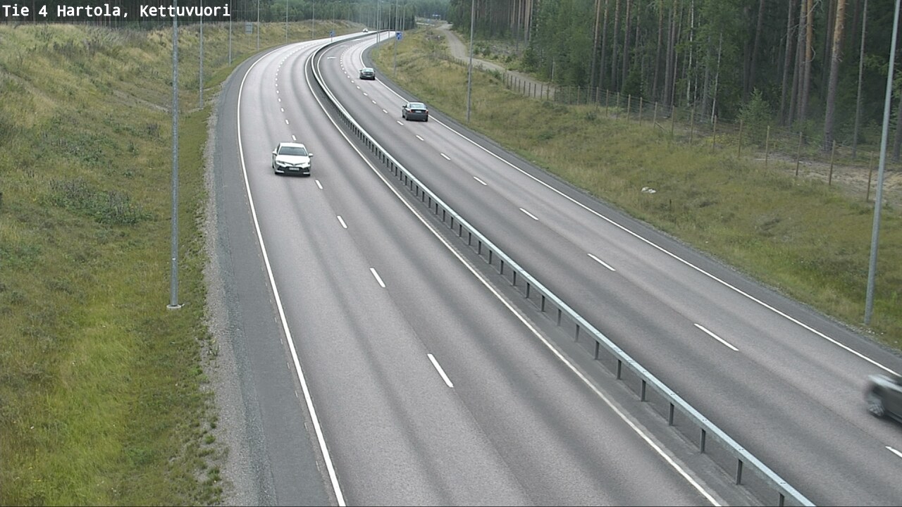Weather Camera Image Road 4 Hartola, Kettuvuori, Hartola, Päijät-Häme