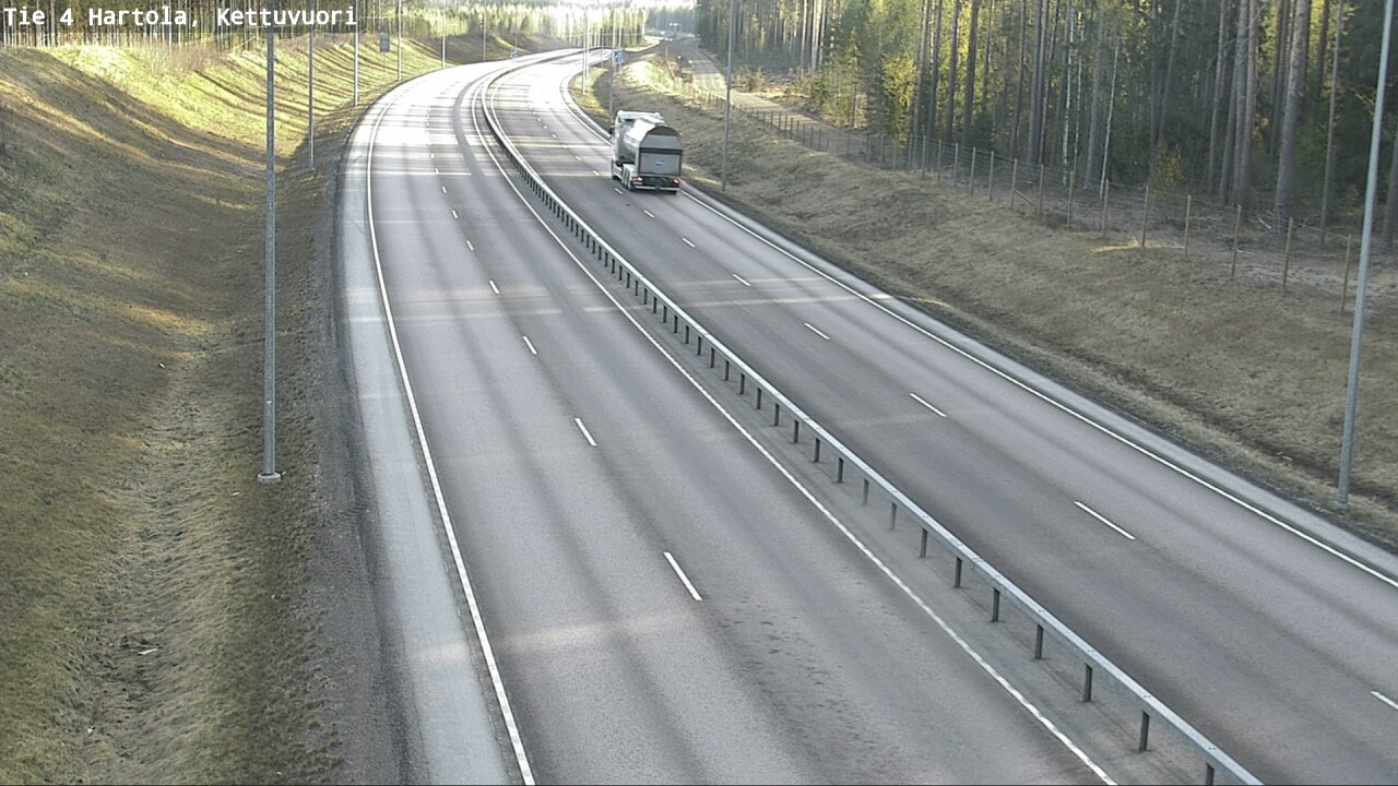 Weather Camera Image Road 4 Hartola, Kettuvuori, Hartola, Päijät-Häme