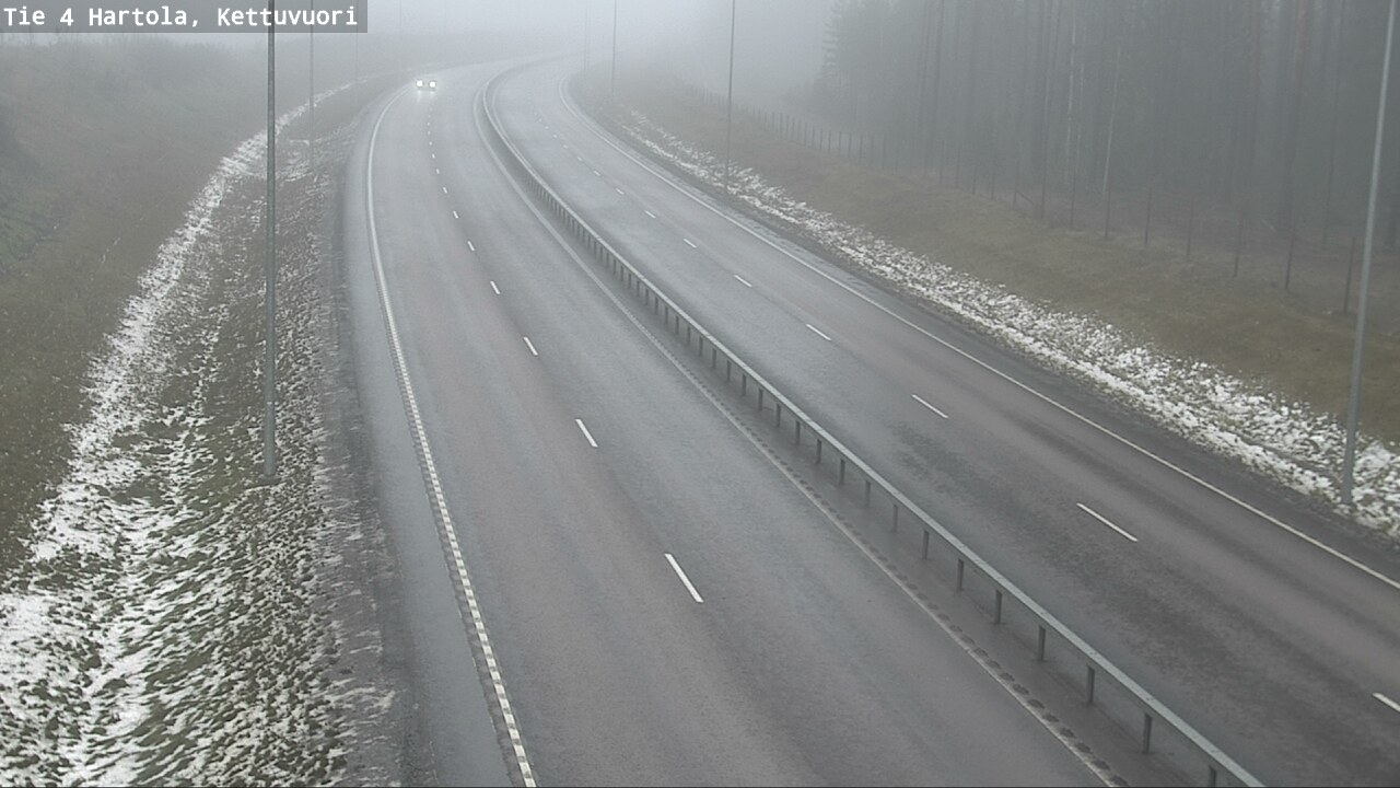 Weather Camera Image Väg 4 Hartola, Kettuvuori, Hartola, Päijät-Häme