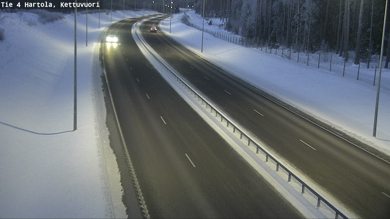 Weather Camera Image Road 4 Hartola, Kettuvuori, Hartola, Päijät-Häme