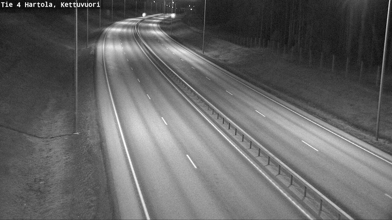 Weather Camera Image Road 4 Hartola, Kettuvuori, Hartola, Päijät-Häme