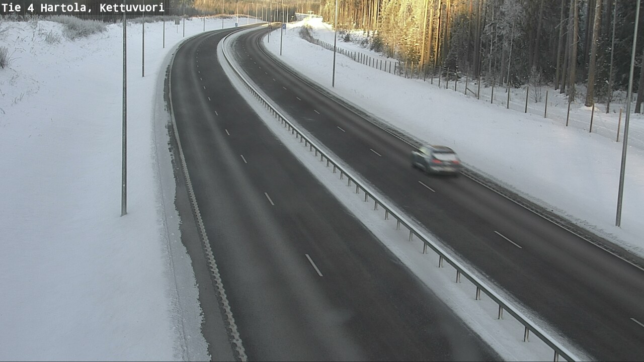 Weather Camera Image Road 4 Hartola, Kettuvuori, Hartola, Päijät-Häme