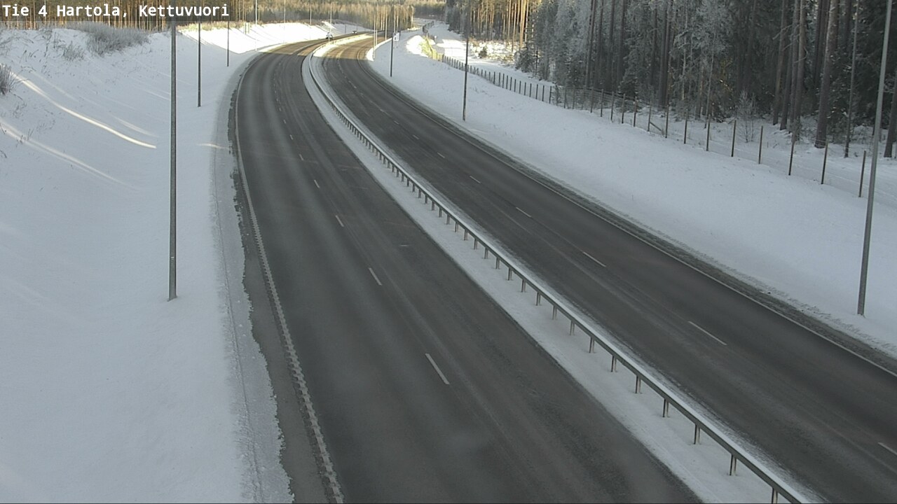 Weather Camera Image Road 4 Hartola, Kettuvuori, Hartola, Päijät-Häme