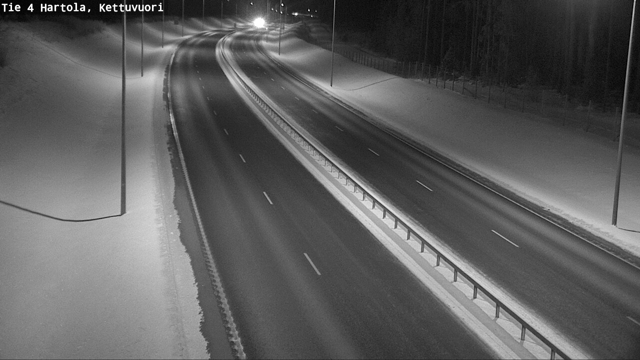 Weather Camera Image Road 4 Hartola, Kettuvuori, Hartola, Päijät-Häme
