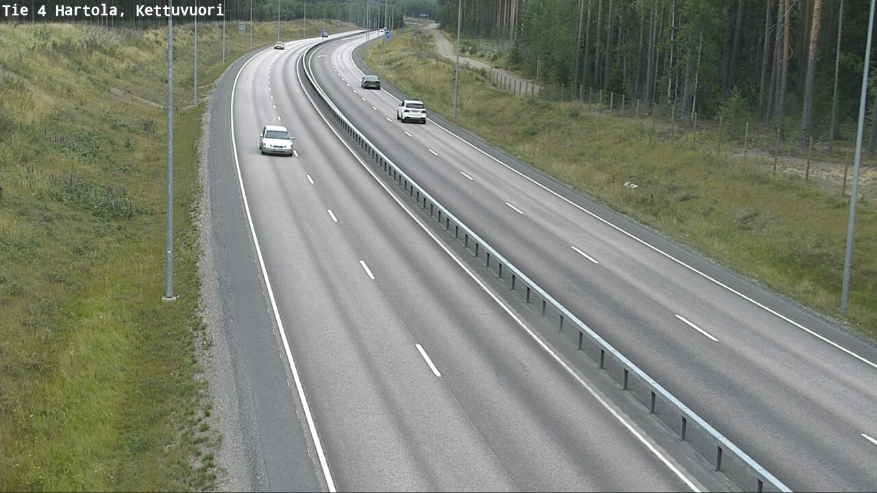 Weather Camera Image Road 4 Hartola, Kettuvuori, Hartola, Päijät-Häme