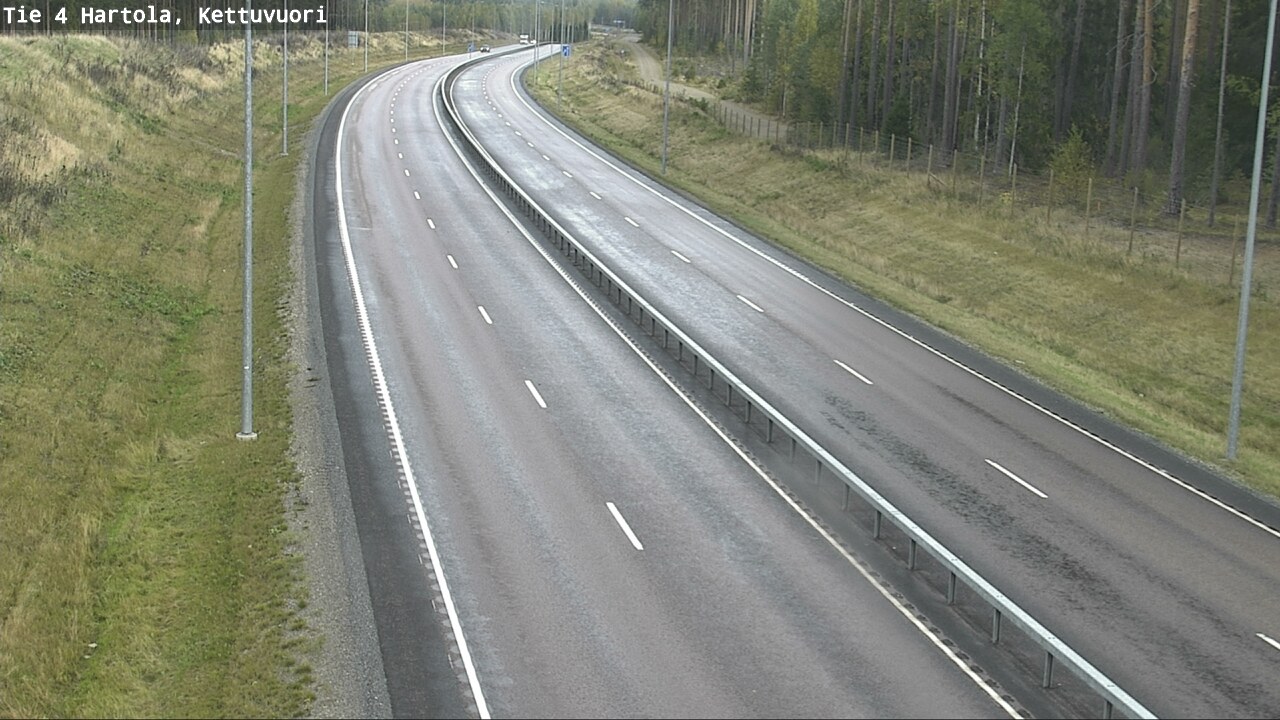 Weather Camera Image Road 4 Hartola, Kettuvuori, Hartola, Päijät-Häme